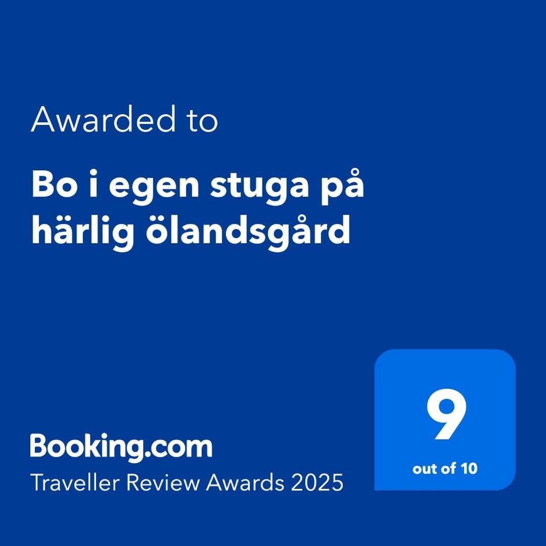 Bo I Egen Stuga Pa Haerlig Oelandsgard Kopingsvik Bagian luar foto